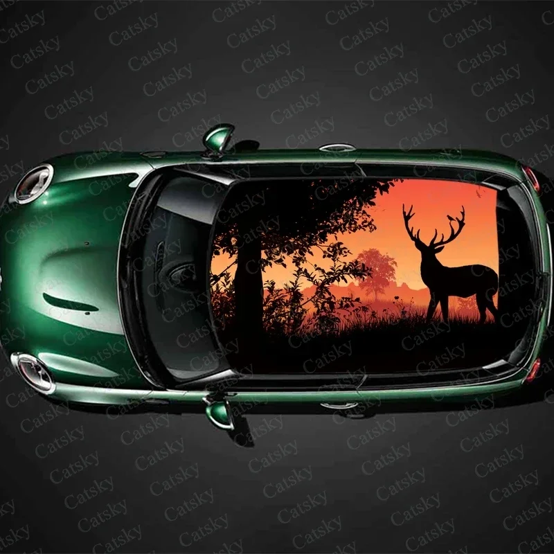 Animal Deers Car Roof Sticker Racing SUV Accessories Packaging Painting PVC Custom Car Graphic Decal
Animal Deers Car Roof Sticker Racing SUV Accessories Packaging Painting PVC Custom Car Graphic Decal
