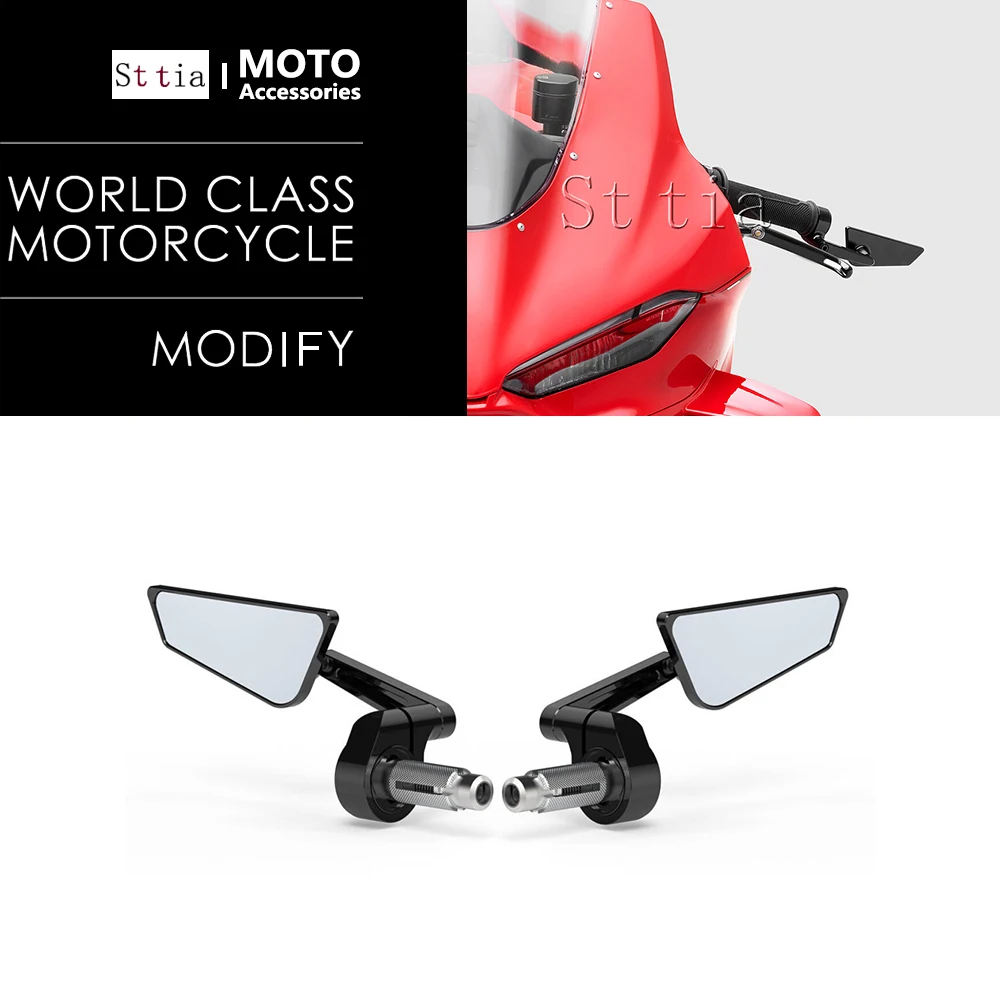 For Ducati Panigale V4 S R 2022-2025 New Motorcycle Handle Bar End Mirrors PANIGALE V4S V4R CNC Handlebar Rearview Mirror
For Ducati Panigale V4 S R 2022-2025 New Motorcycle Handle Bar End Mirrors PANIGALE V4S V4R CNC Handlebar Rearview Mirror