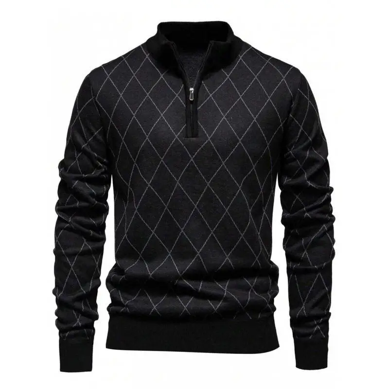 Men's Knit Stand Collar Sweater Batwing Sleeve Neck Five-Quarter Length Winter Fashionable Deformable Knitted Top
Men's Knit Stand Collar Sweater Batwing Sleeve Neck Five-Quarter Length Winter Fashionable Deformable Knitted Top