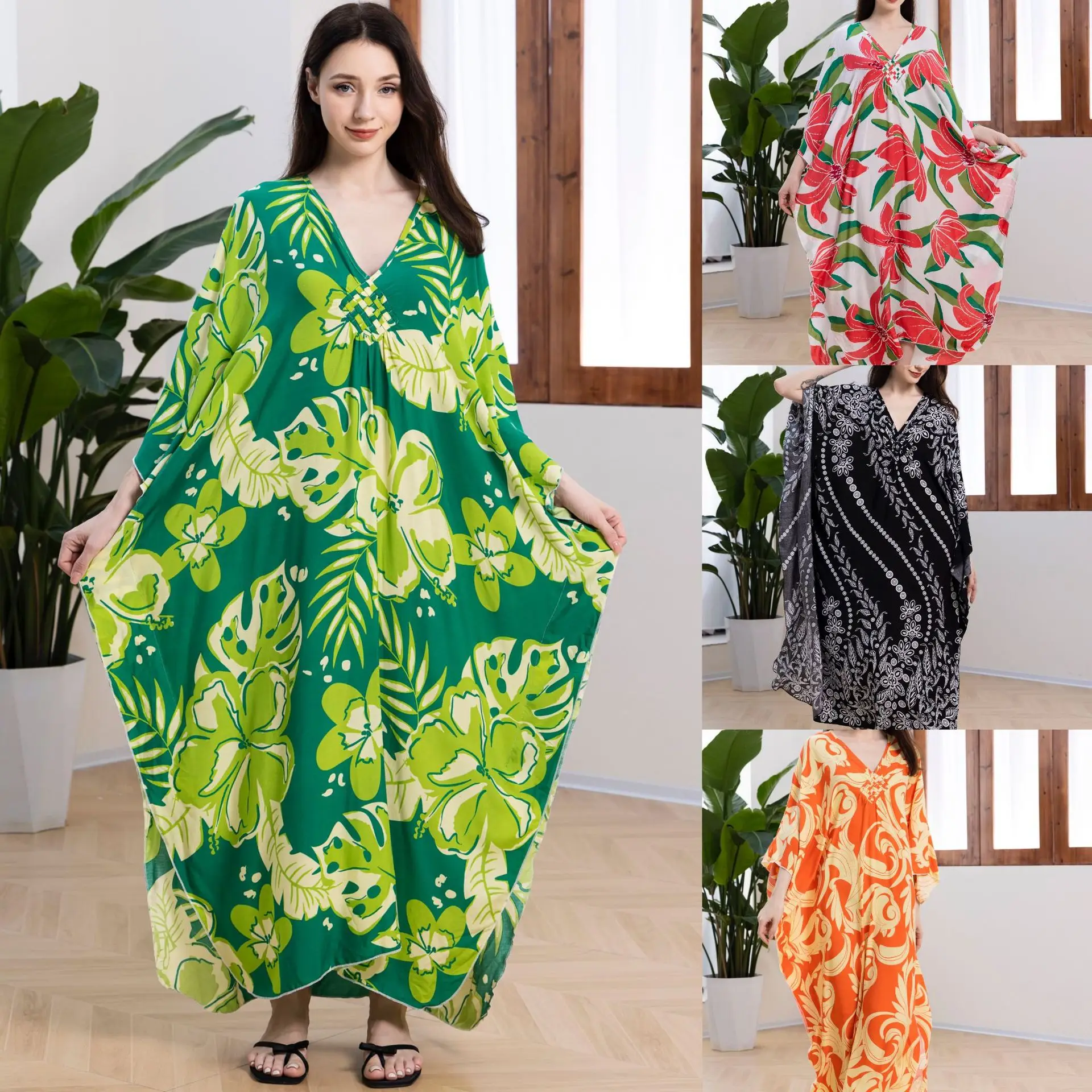 Beach Dresses Maxi Dresses for Women Clothing Streetwear Summer Bohemian Fashion Clothes Casual Smock Boho Loose Comfortable
Beach Dresses Maxi Dresses for Women Clothing Streetwear Summer Bohemian Fashion Clothes Casual Smock Boho Loose Comfortable