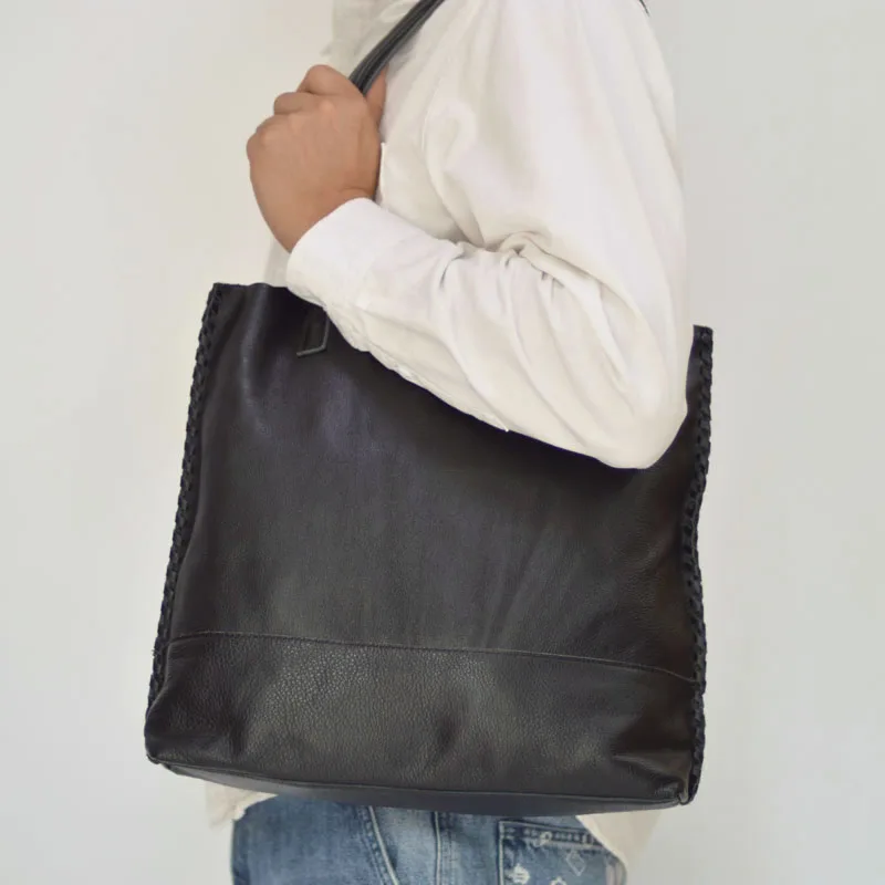 AETOO New men's bags, original leather bags, all-in-one top layer soft cowhide hand-held women's armpit large capacity shopping
AETOO New men's bags, original leather bags, all-in-one top layer soft cowhide hand-held women's armpit large capacity shopping