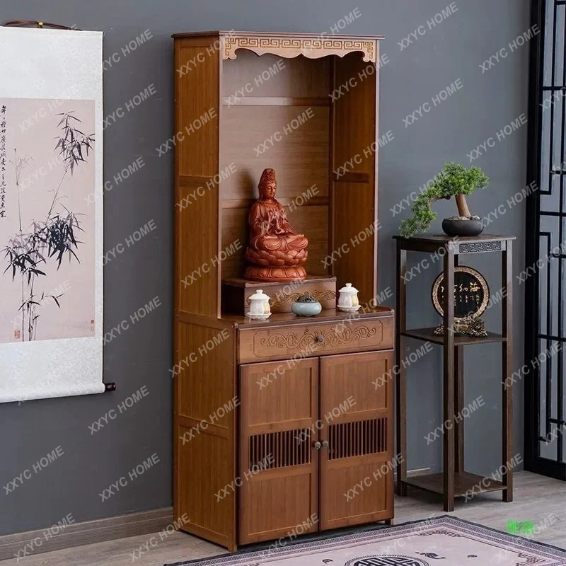 Buddhist shrine Guanyin cabinet household e mical shrine offering table Guanyin God of Wealth offering table heightened si
Buddhist shrine Guanyin cabinet household e mical shrine offering table Guanyin God of Wealth offering table heightened si