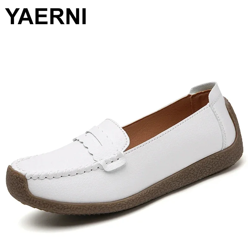 New Moccasins Women Flats Autumn Woman Loafers Genuine Leather Female Shoes Slip On Ballet Bowtie Women's Shoes Big Size
New Moccasins Women Flats Autumn Woman Loafers Genuine Leather Female Shoes Slip On Ballet Bowtie Women's Shoes Big Size