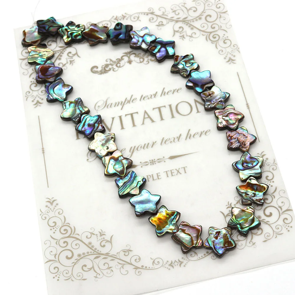 5-sided Flower-shaped Natural Abalone Shell Straight-hole Loose Pearl Jewelry Accessory 1 Strand For Handmade Creative Jewelry
5-sided Flower-shaped Natural Abalone Shell Straight-hole Loose Pearl Jewelry Accessory 1 Strand For Handmade Creative Jewelry