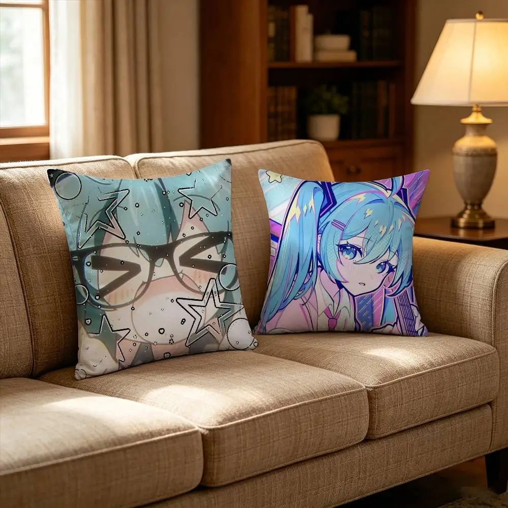 Anime M-MIKU Various Sizes Square Pillow Case Pattern Printed Pillowcase For Living Room Sofa Cushion Cover
Anime M-MIKU Various Sizes Square Pillow Case Pattern Printed Pillowcase For Living Room Sofa Cushion Cover
