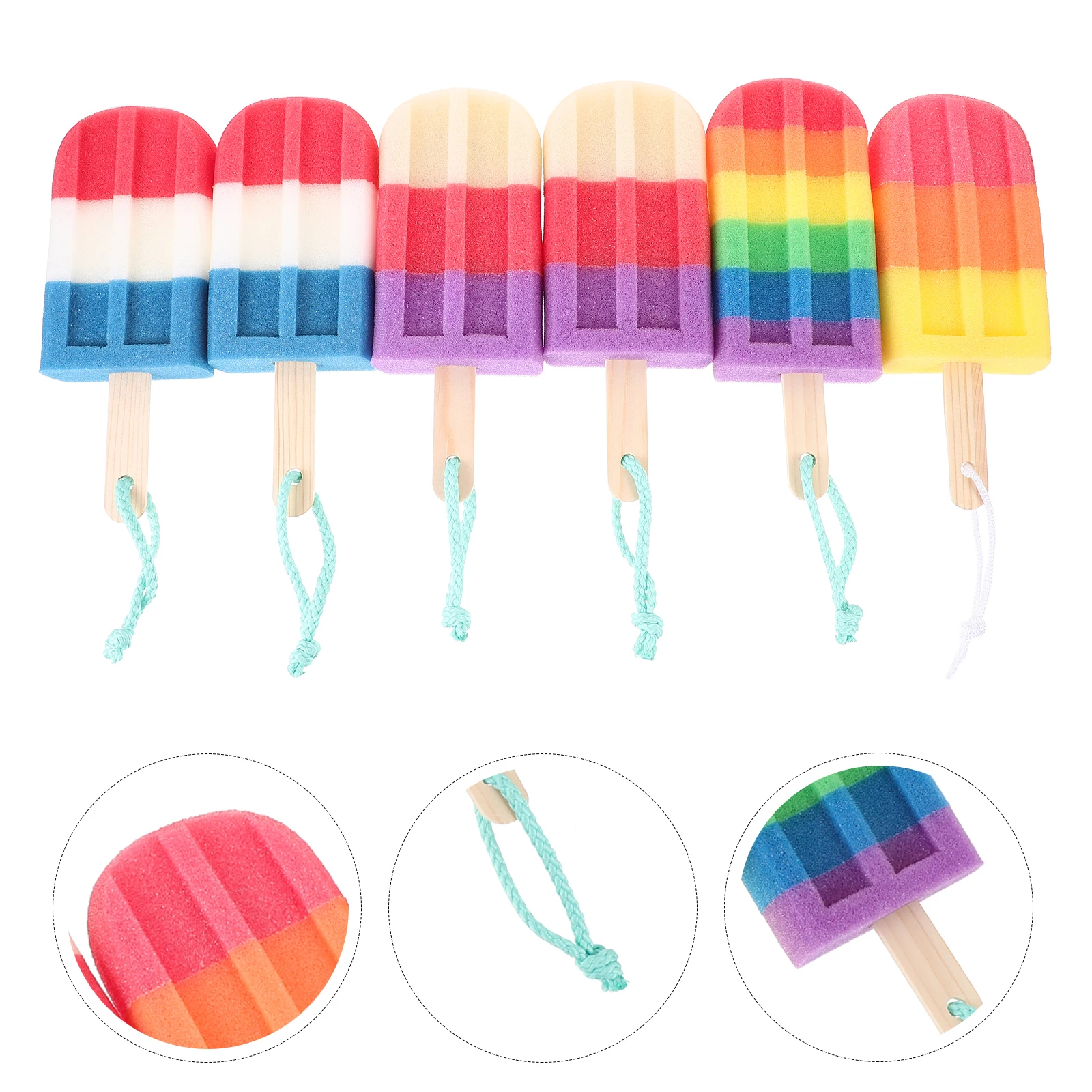 6 Pcs Shower Sponge Lightweight Bath Towel Exfoliating Body Scrubber Portable Loofah Soft Sponge Bathroom Accessory
6 Pcs Shower Sponge Lightweight Bath Towel Exfoliating Body Scrubber Portable Loofah Soft Sponge Bathroom Accessory