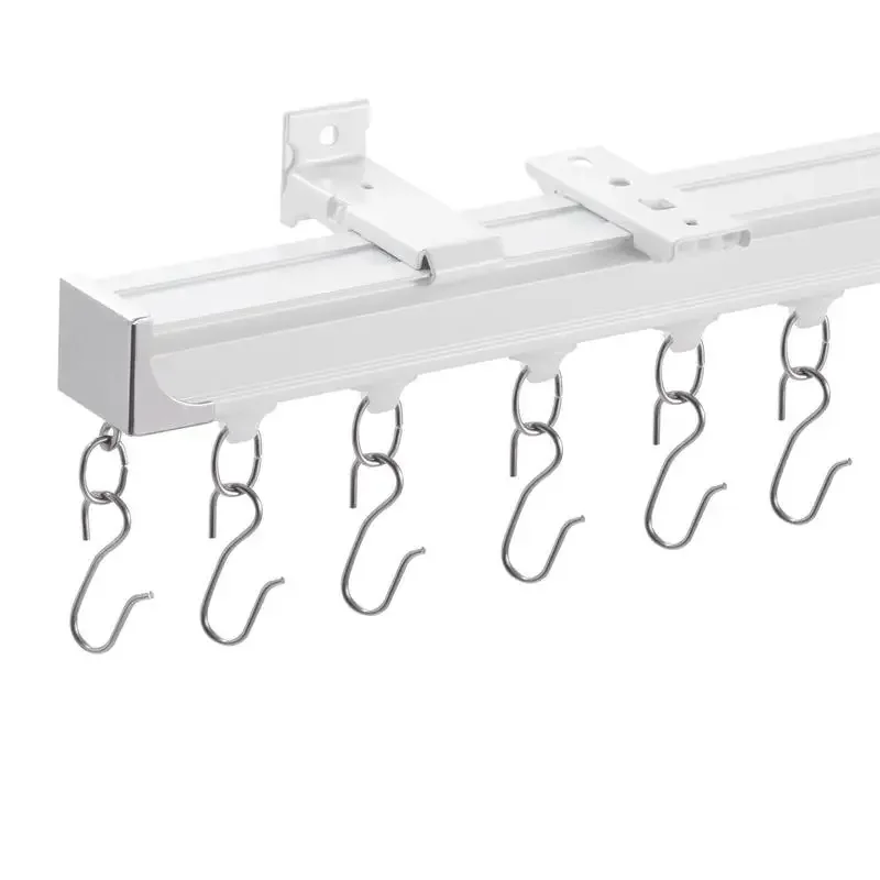 Ceiling Curtain Track Set, 11.8 FT/3.6 Meter, Sliding Ceiling Track System for Curtains, Room Divider Curtain Track Ceiling/W
Ceiling Curtain Track Set, 11.8 FT/3.6 Meter, Sliding Ceiling Track System for Curtains, Room Divider Curtain Track Ceiling/W