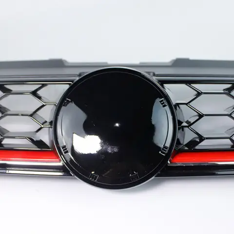 For Volkswagen Polo 2014-2018 GTI Style Honeycomb Central Grille