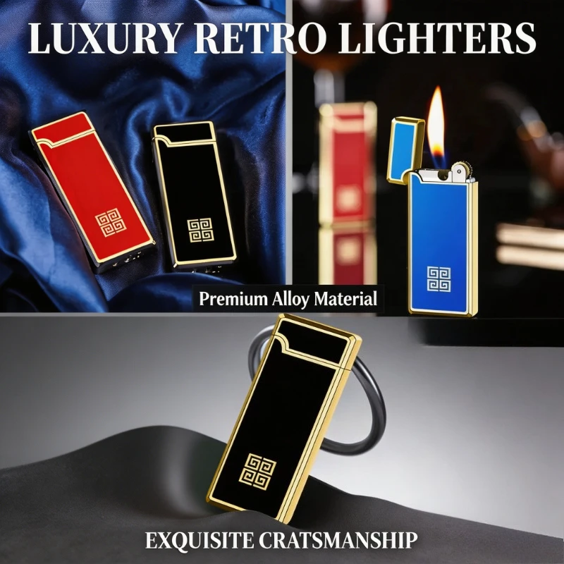 Ultra-Slim Metal Butane Lighter, Refillable & Durable, Featherlight Pocket Gadget, Unique Smoking Accessory, Creative Gift for
Ultra-Slim Metal Butane Lighter, Refillable & Durable, Featherlight Pocket Gadget, Unique Smoking Accessory, Creative Gift for
