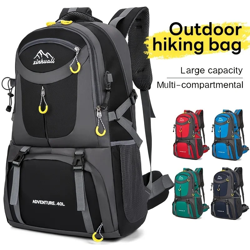 15.85gal Lightweight Hiking Backpack for Men & Women - Multi-Compartment Outdoor Daypack with Expandable Storage, Breathable Mesh Back, Front Organizer & Side Mesh Pockets - Ideal for Hiking, Cycling, Climbing, Camping, Travel & Outdoor Adventures
15.85gal Lightweight Hiking Backpack for Men & Women - Multi-Compartment Outdoor Daypack with Expandable Storage, Breathable Mesh Back, Front Organizer & Side Mesh Pockets - Ideal for Hiking, Cycling, Climbing, Camping, Travel & Outdoor Adventures