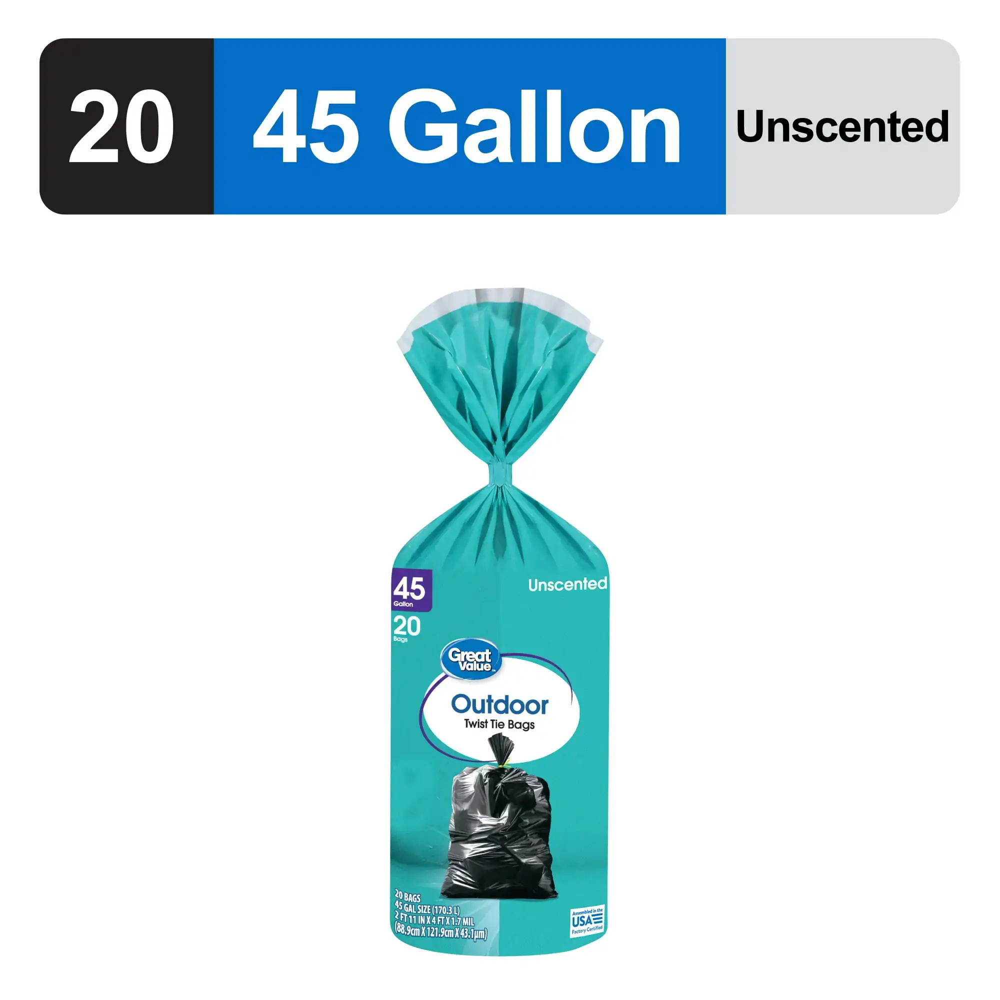 Отличное значение Bolsas para Corbatas Giratorias para Exteriores de 45 Galones, духи, 20 Bolsas
Отличное значение Bolsas para Corbatas Giratorias para Exteriores de 45 Galones, духи, 20 Bolsas