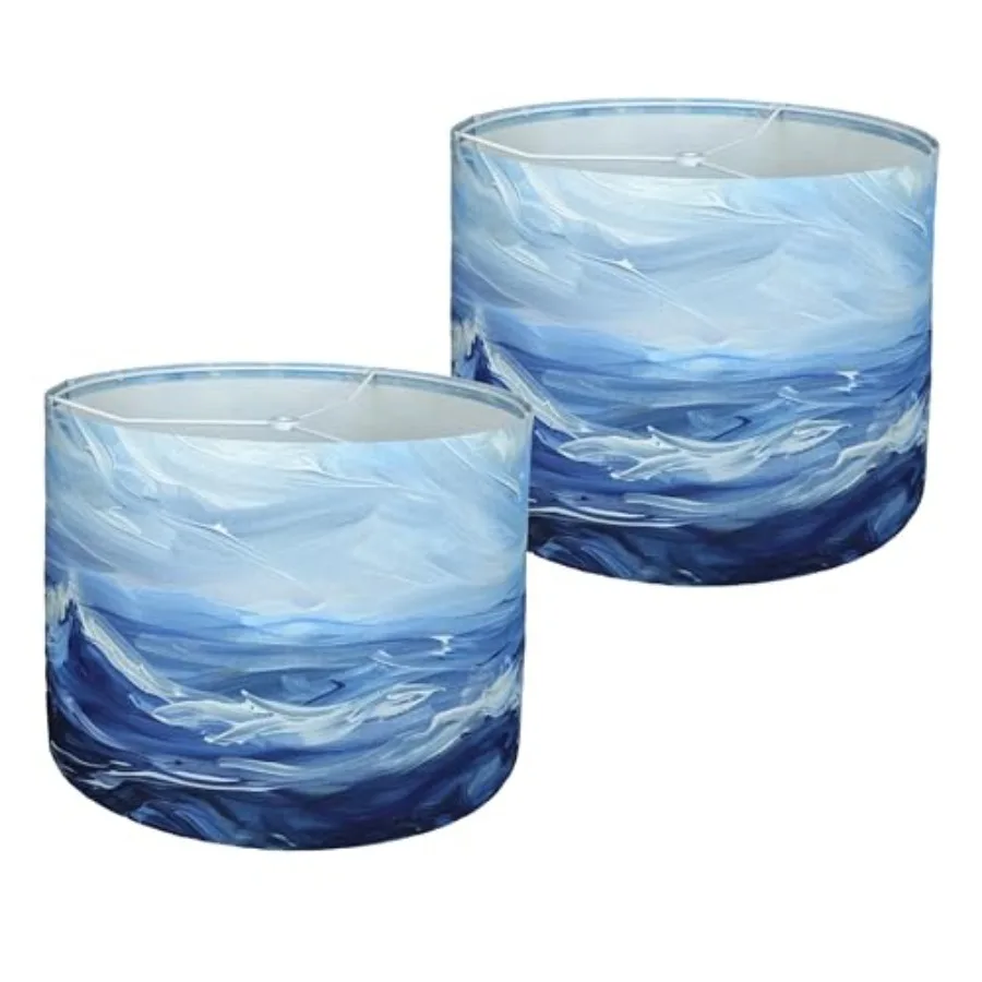 Decorative Lamp Shade Polyester Fibre Printed Drum Shade for Table Lamp and Bedside Lamp 13 "Top x 13" Bottom x 10 "Height Incl
Decorative Lamp Shade Polyester Fibre Printed Drum Shade for Table Lamp and Bedside Lamp 13 "Top x 13" Bottom x 10 "Height Incl
