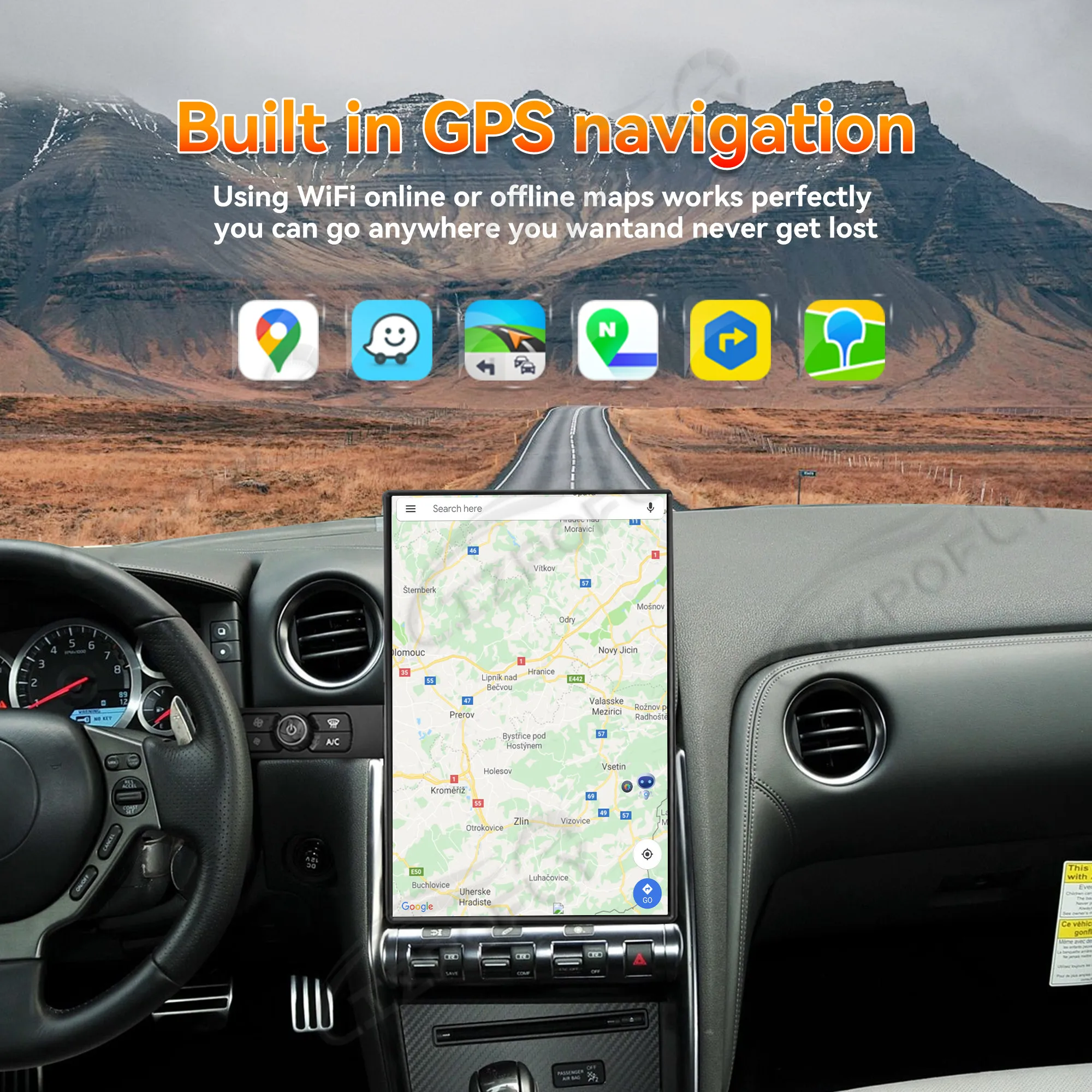 14,4-дюймовый плеер Qualcomm с вертикальным экраном Android, головное устройство для Nissan GT-R 2011 2012 2013 2014 2015 2016, GPS Navi, автомобильное радиоприемник
14,4-дюймовый плеер Qualcomm с вертикальным экраном Android, головное устройство для Nissan GT-R 2011 2012 2013 2014 2015 2016, GPS Navi, автомобильное радиоприемник