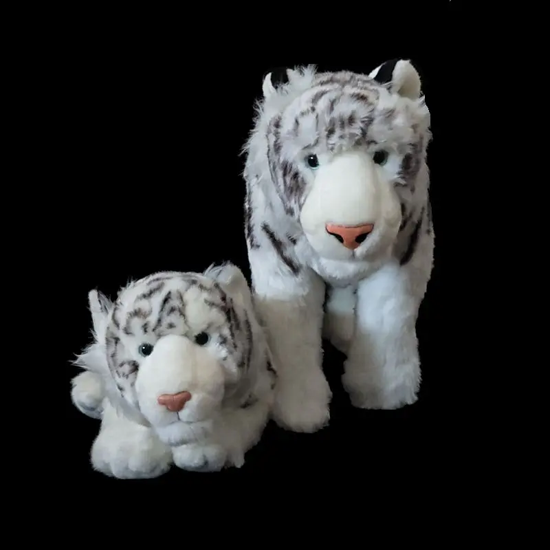 Simulated White Tiger Plush Toy Cute Snow Tiger Figurines Bengal Tiger Dolls Siberian Tigers Kawaii Toy Gifts
Simulated White Tiger Plush Toy Cute Snow Tiger Figurines Bengal Tiger Dolls Siberian Tigers Kawaii Toy Gifts