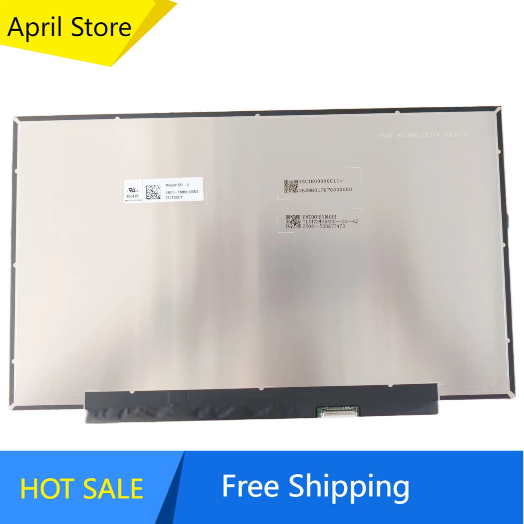 MNE001BS1-4 14.0 inch Laptop LCD Screen Display Panel Matrix Replacement
MNE001BS1-4 14.0 inch Laptop LCD Screen Display Panel Matrix Replacement