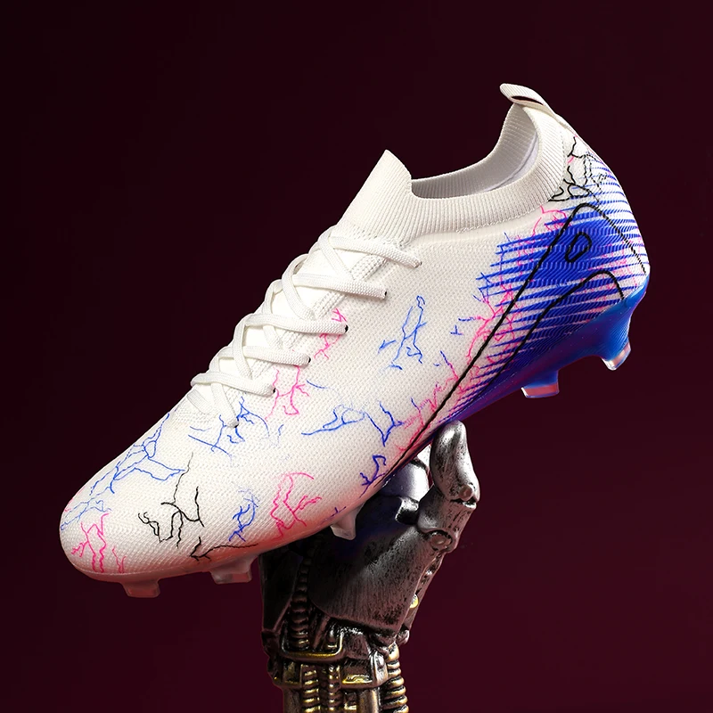 Men Soccer Shoes Training Football Boots FG/TF Non-Slip Breathable Outdoor Cleats Ultralight Futsal Unisex Comfortable Sneakers
Men Soccer Shoes Training Football Boots FG/TF Non-Slip Breathable Outdoor Cleats Ultralight Futsal Unisex Comfortable Sneakers