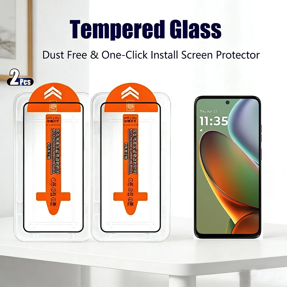 2pcs HD Screen Protector for Motorola Moto G37 Power/G37/G15 Power/G15/G04/G04S/G100S Tempered Glass Dust-Proof Installation
2pcs HD Screen Protector for Motorola Moto G37 Power/G37/G15 Power/G15/G04/G04S/G100S Tempered Glass Dust-Proof Installation