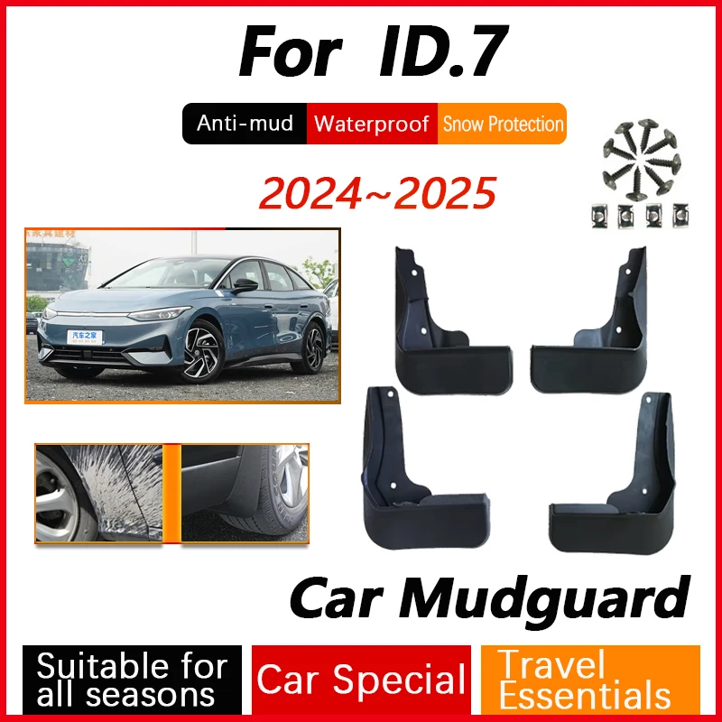 Car Mud Flap For Volkswagen ID.7 VW ID7 ID 7 2023 2024 2025 2026 Auto Fenders Antifreeze Mudguard Splash Mudflap Car Accessories
Car Mud Flap For Volkswagen ID.7 VW ID7 ID 7 2023 2024 2025 2026 Auto Fenders Antifreeze Mudguard Splash Mudflap Car Accessories