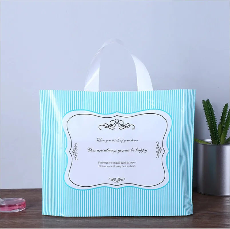 33x25cm large Plastic bag pink blue with handles thickened portable gift bag Shopping clothes packaging bag Gift storage pouches
33x25cm large Plastic bag pink blue with handles thickened portable gift bag Shopping clothes packaging bag Gift storage pouches