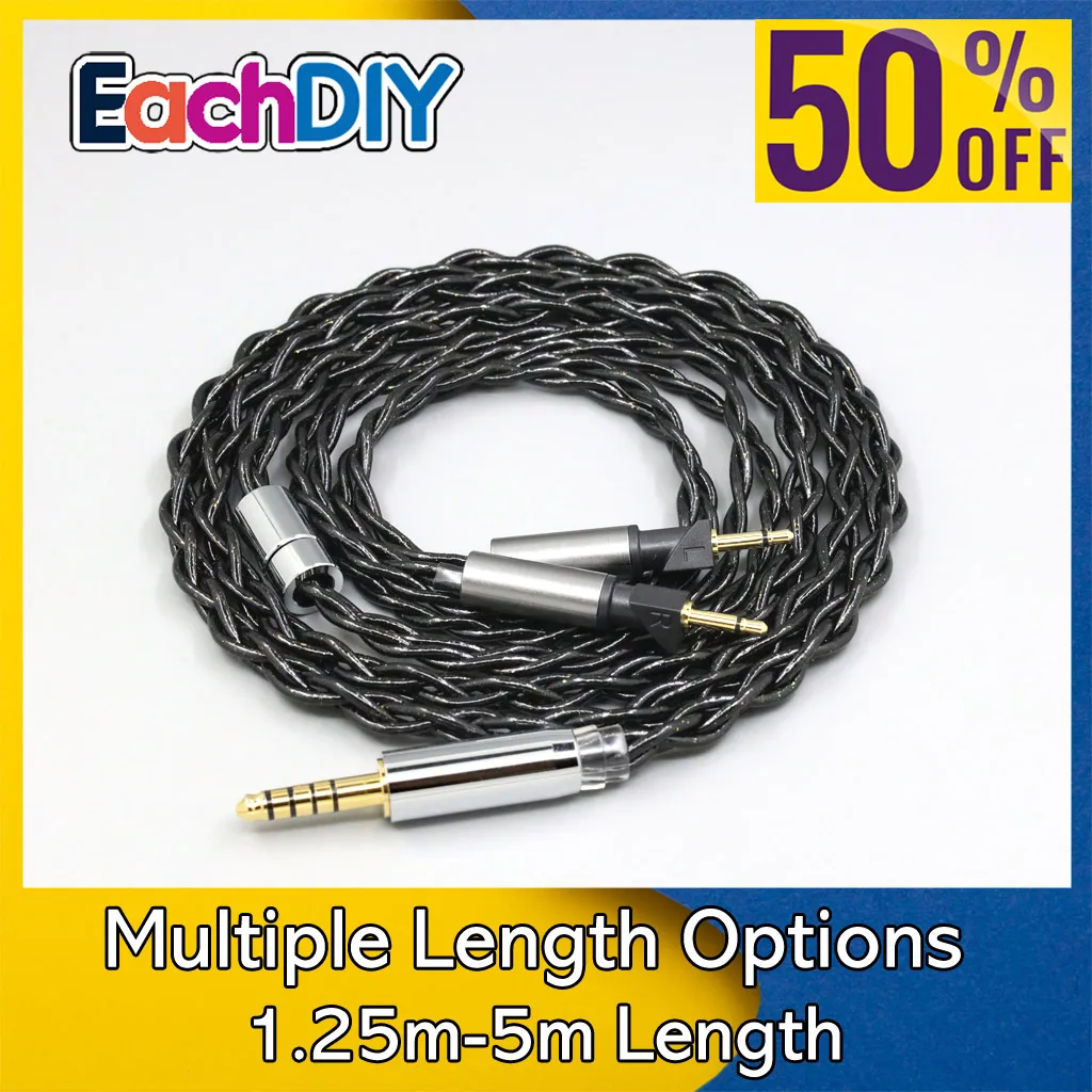 99% Pure Silver Palladium Graphene Floating Gold Cable For Abyss Diana v2 phi TC X1226lite 1:1 headphone pin LN008502
99% Pure Silver Palladium Graphene Floating Gold Cable For Abyss Diana v2 phi TC X1226lite 1:1 headphone pin LN008502