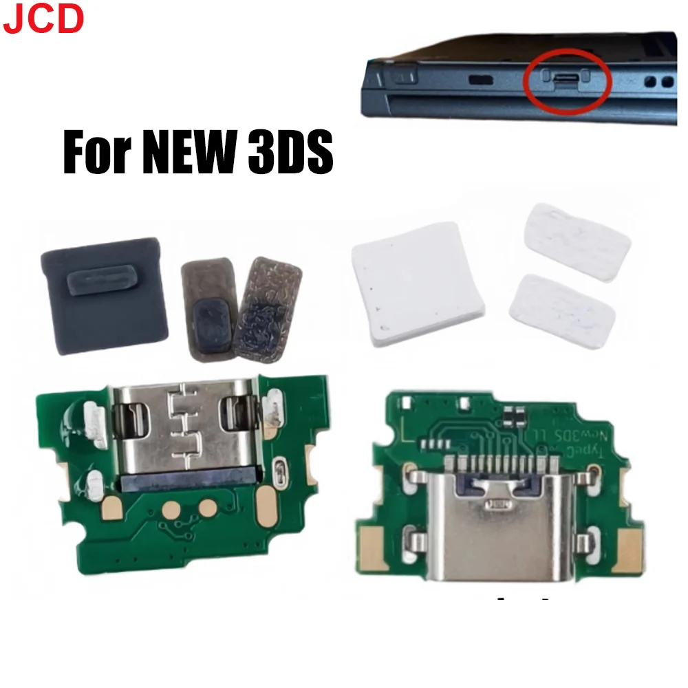 JCD 1set Full New USB-C USB Upgrade Type-C Charging Port kits For New 3DS Game Console Type-C Charging Port Socket Connector
JCD 1set Full New USB-C USB Upgrade Type-C Charging Port kits For New 3DS Game Console Type-C Charging Port Socket Connector