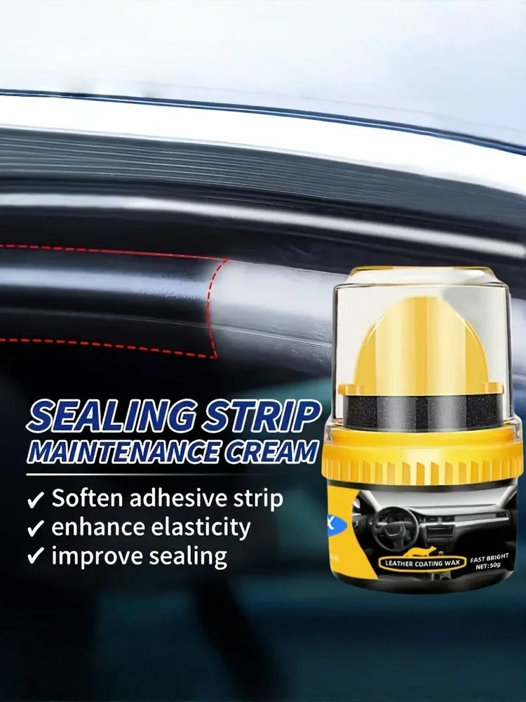 Car Sealing Strip Restorer Sealing Rubber Curing Softener Rubber Cleane Renovator Maintenance Eliminates Noise Extend Usage Time
Car Sealing Strip Restorer Sealing Rubber Curing Softener Rubber Cleane Renovator Maintenance Eliminates Noise Extend Usage Time