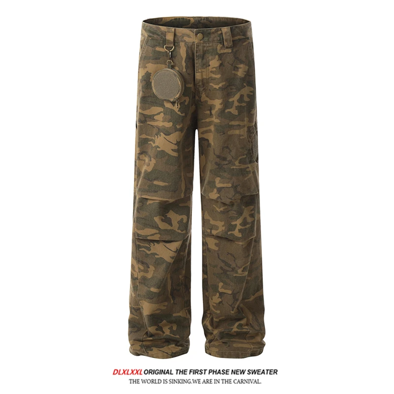 Съемные камуфляжные джинсы в американском стиле, свободная прямая рабочая одежда, длинные брюки для мужчин, повседневные брюки, осенне-весенний сезон
Съемные камуфляжные джинсы в американском стиле, свободная прямая рабочая одежда, длинные брюки для мужчин, повседневные брюки, осенне-весенний сезон