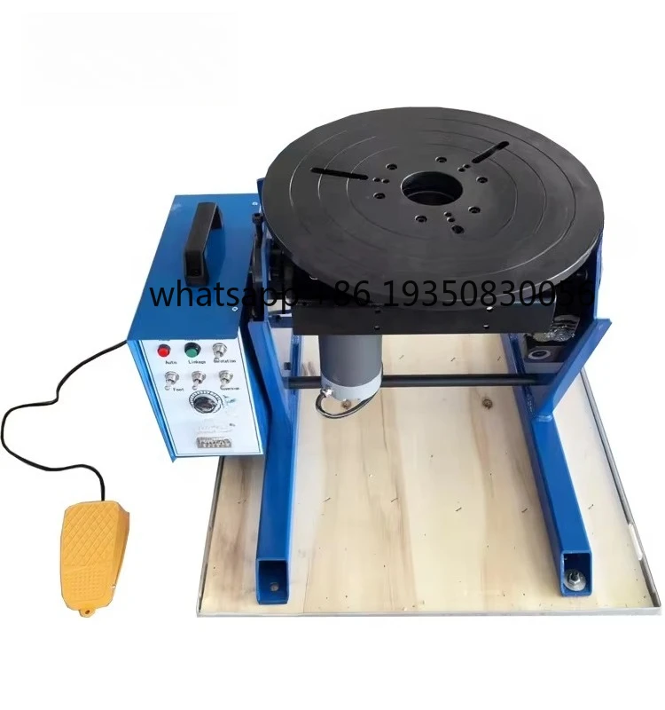 On Stock 100KGS Capacity Welding Positioner Flange Welding Turntable With Foot Pedal 220V 110V
On Stock 100KGS Capacity Welding Positioner Flange Welding Turntable With Foot Pedal 220V 110V
