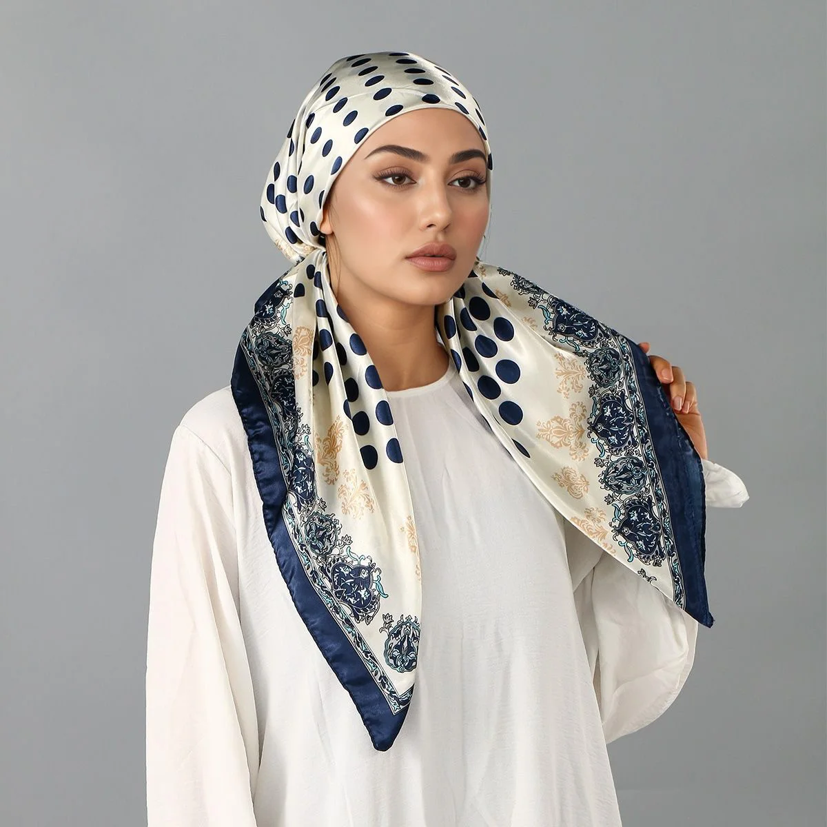 New Muslim Instant Satin Hijab Cap Scarf Printed Turban Hair Bonnet Turban Headwrap For Sleeping Elastic Hair Bonnet Bandana
New Muslim Instant Satin Hijab Cap Scarf Printed Turban Hair Bonnet Turban Headwrap For Sleeping Elastic Hair Bonnet Bandana