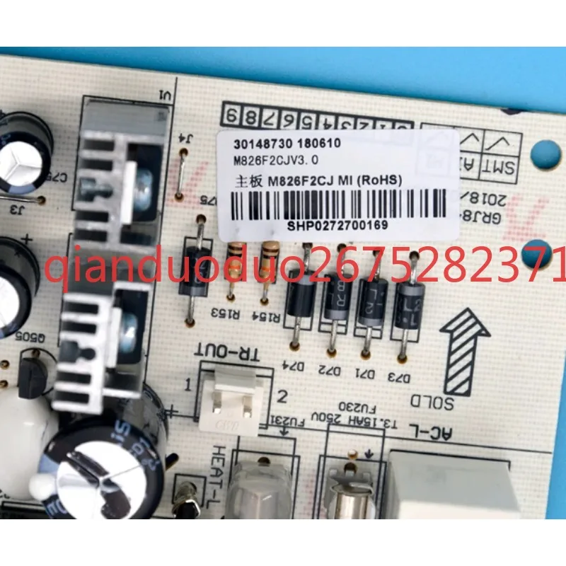 Подходит для основной платы кондиционера Gree M826F2CJ 30148730 M826F3 30138219 301382191
Подходит для основной платы кондиционера Gree M826F2CJ 30148730 M826F3 30138219 301382191