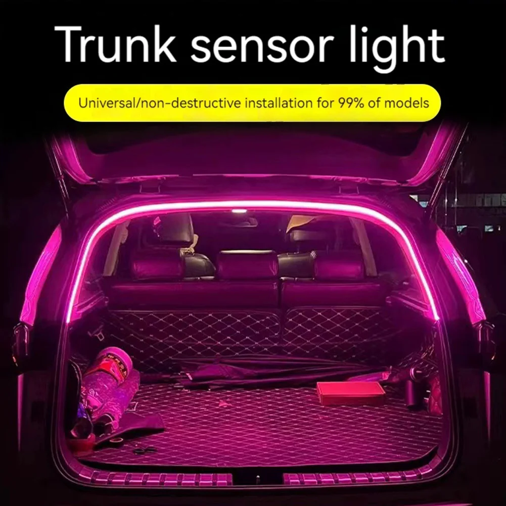 2M/4M LED Car Trunk Light Strip No Drilling Dynamic Flowing Light Strip Car Trunk Ambient Lighting Strip for Truck Trunk Decor
2M/4M LED Car Trunk Light Strip No Drilling Dynamic Flowing Light Strip Car Trunk Ambient Lighting Strip for Truck Trunk Decor