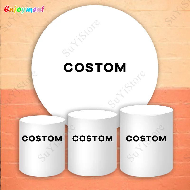 Enjoyment Custom Round Cylinder Backdrop Supplies Background Decor Cover Decoration Baby Shower Photography Studio Props
Enjoyment Custom Round Cylinder Backdrop Supplies Background Decor Cover Decoration Baby Shower Photography Studio Props