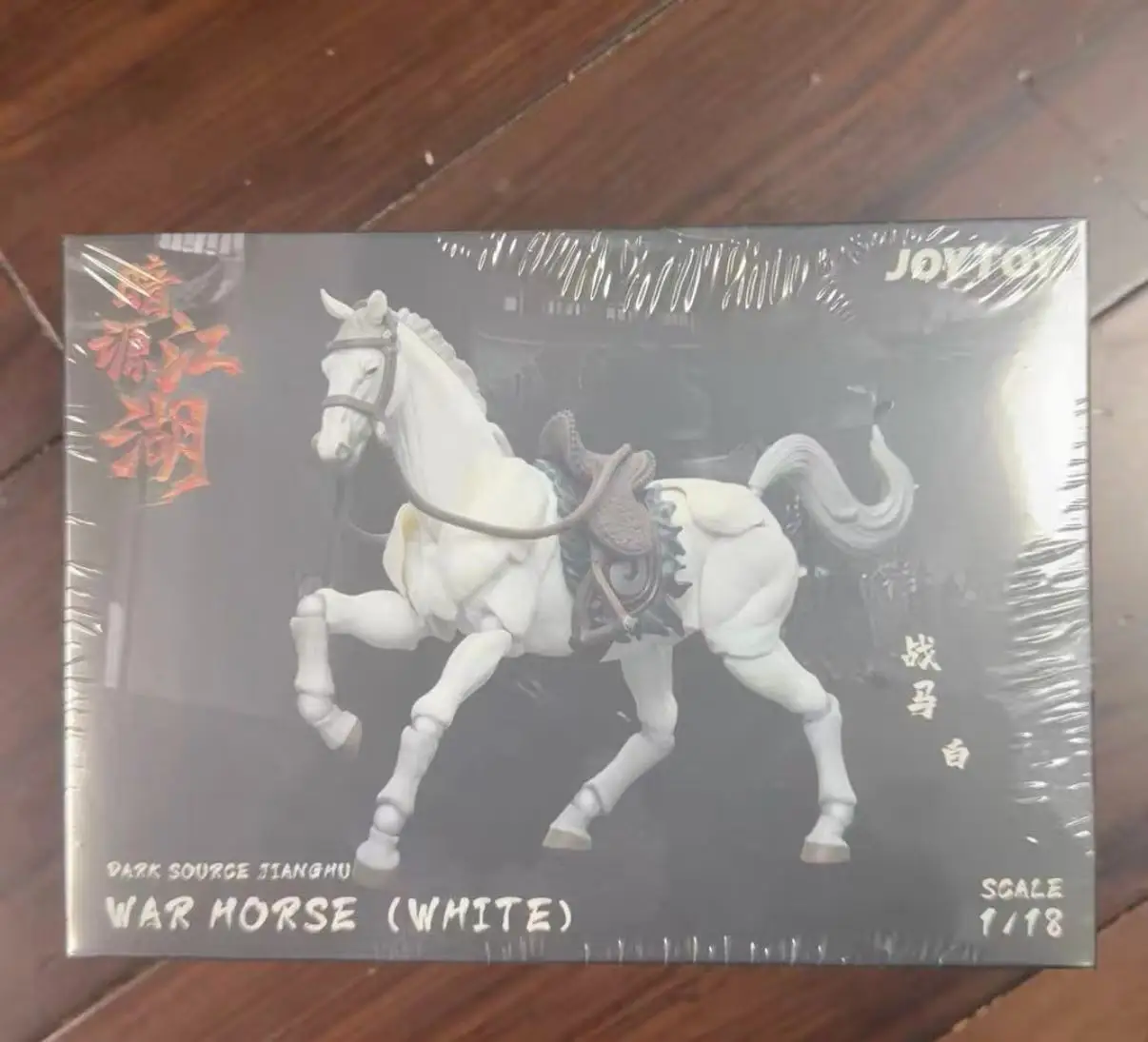 JOY TOY Jianghu Series 1/18 Древняя боевая лошадь, черно-белая 3,75-дюймовая модель автомобиля, подарок на день рождения ручной работы
JOY TOY Jianghu Series 1/18 Древняя боевая лошадь, черно-белая 3,75-дюймовая модель автомобиля, подарок на день рождения ручной работы