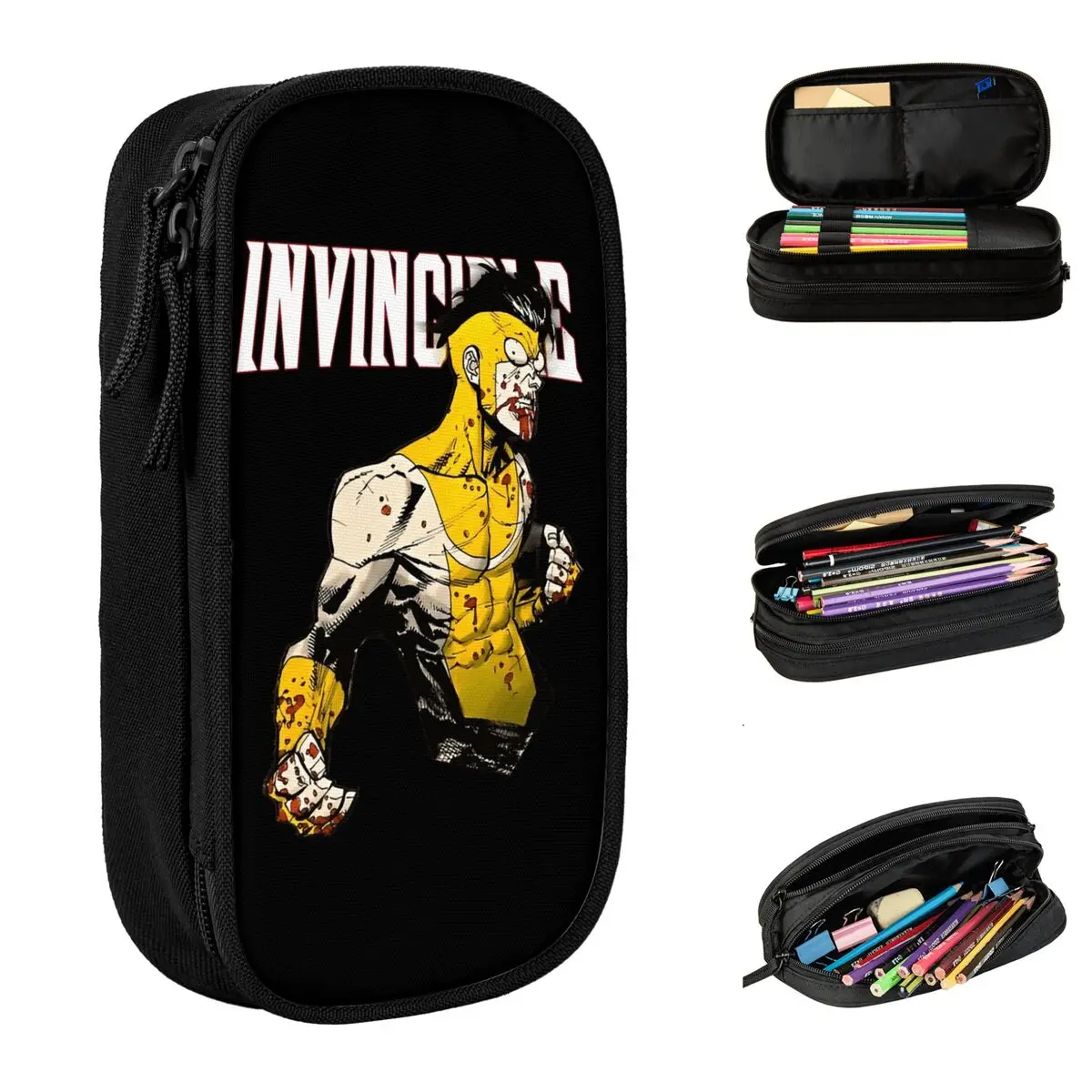 Invincibles Hero Anime Pencil Case Large Capacity Pencil Pouch Child Canvas Kawaii School Pencil Cases Graphic Stationery
Invincibles Hero Anime Pencil Case Large Capacity Pencil Pouch Child Canvas Kawaii School Pencil Cases Graphic Stationery