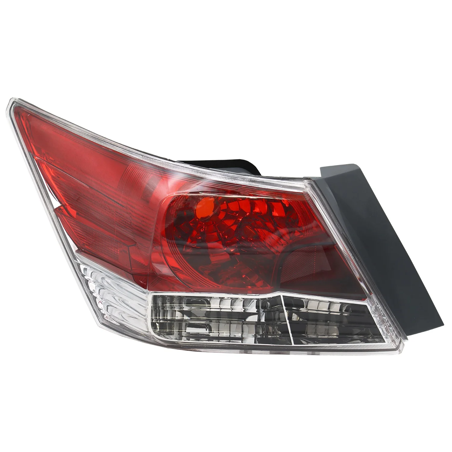 Fit For Honda Accord 2008-2012 taillight Halogen half assembly without bulb US version, left side
Fit For Honda Accord 2008-2012 taillight Halogen half assembly without bulb US version, left side