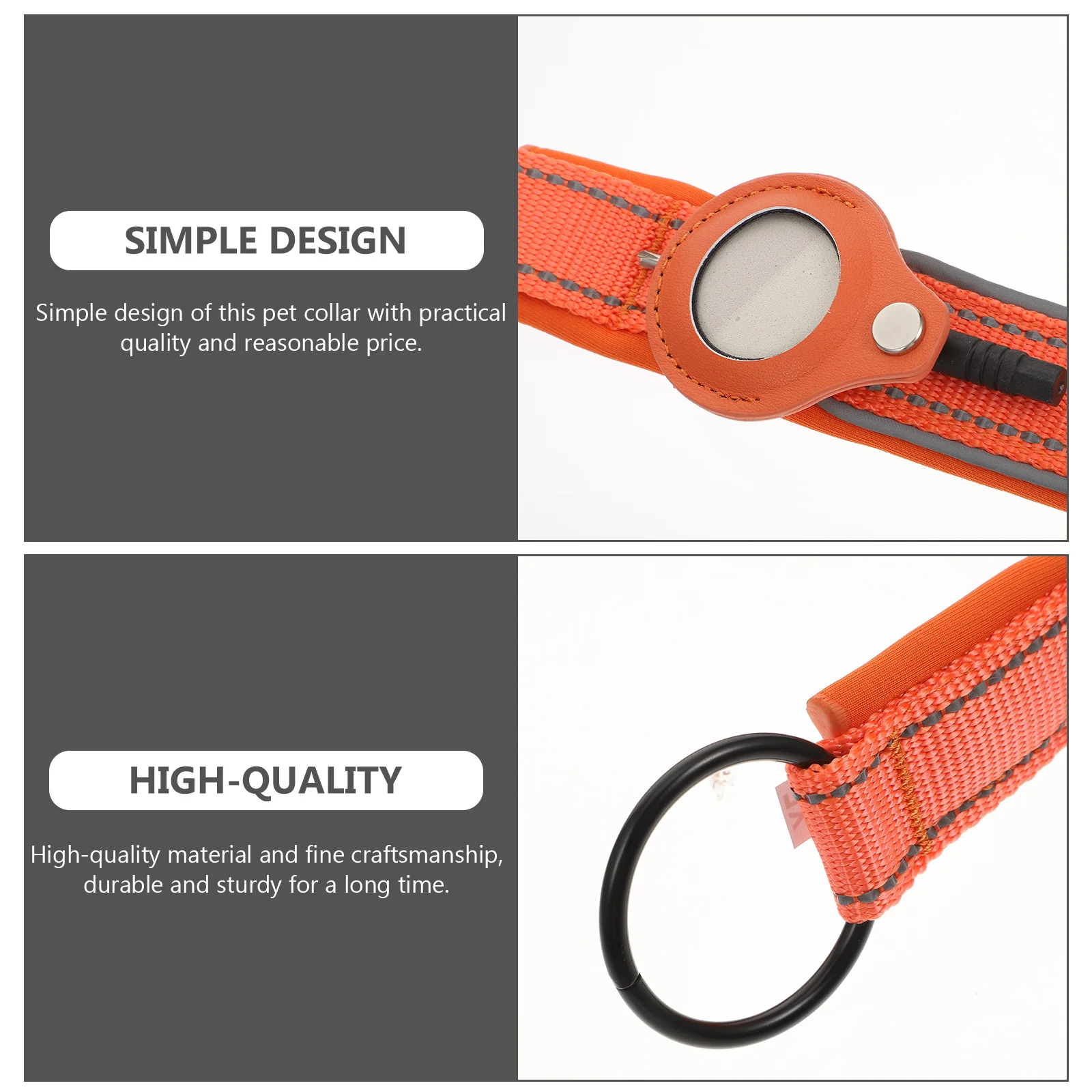 1pc Pet Collar Protective Case For Dogs Anti-Lost Nylon Tracer Holder Compatible With Airtags
1pc Pet Collar Protective Case For Dogs Anti-Lost Nylon Tracer Holder Compatible With Airtags