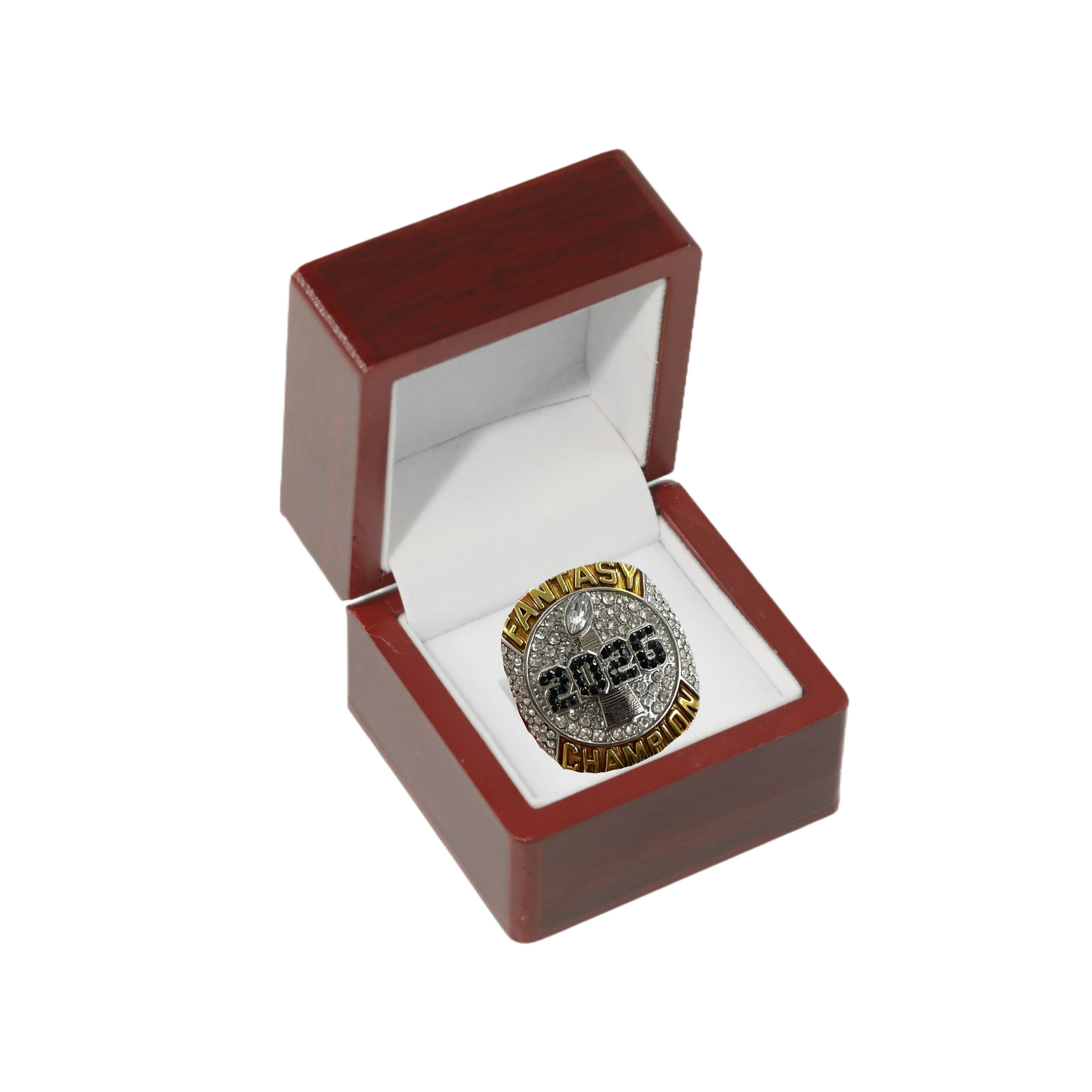 2026 Latest Fantasy Football Championship Ring Fan Commemorative Ring Collectibles Men's Gift
2026 Latest Fantasy Football Championship Ring Fan Commemorative Ring Collectibles Men's Gift