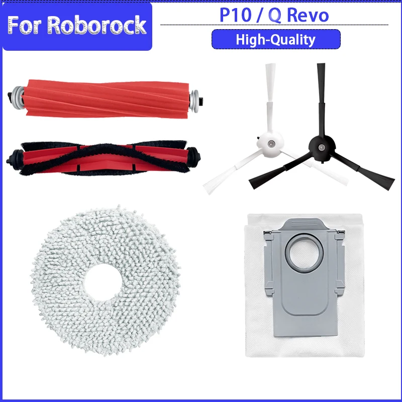 Запасные части для Roborock Q Revo / Roborock P10 A7400RR, аксессуары, основная боковая щетка, Швабра, тканевый пылесборник
Запасные части для Roborock Q Revo / Roborock P10 A7400RR, аксессуары, основная боковая щетка, Швабра, тканевый пылесборник