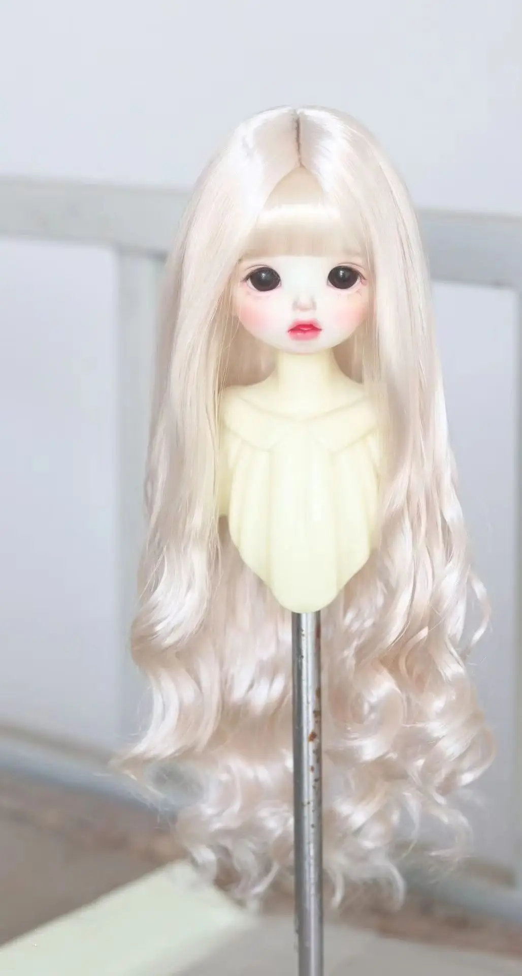 BJD Wig 1/6 BJD Milk Silk Wig, Hard Shell Doll Hair Doll Wig Free Shipping
BJD Wig 1/6 BJD Milk Silk Wig, Hard Shell Doll Hair Doll Wig Free Shipping