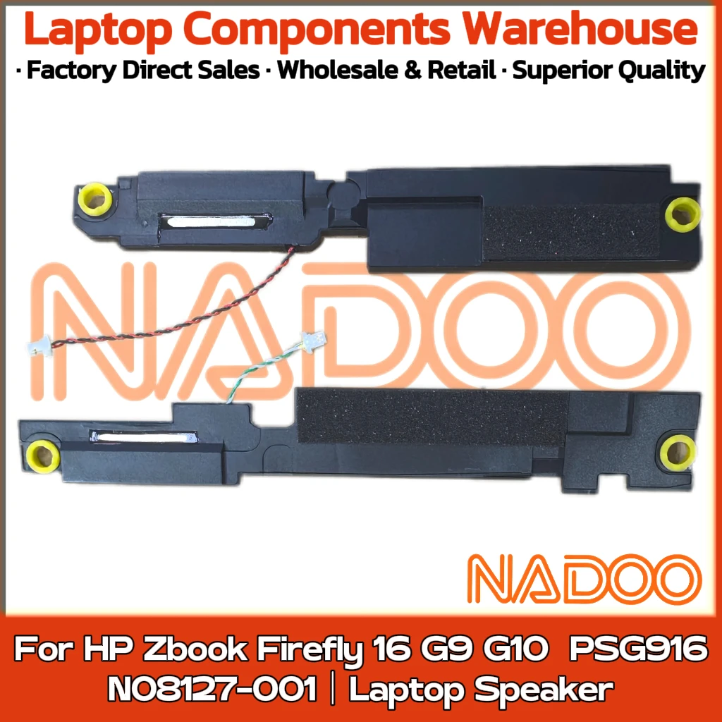 New Original Laptop Notebook Audio Speaker For HP Zbook Firefly 16 G9 G10 PSG916 built-in speaker horn audio N08127-001
New Original Laptop Notebook Audio Speaker For HP Zbook Firefly 16 G9 G10 PSG916 built-in speaker horn audio N08127-001