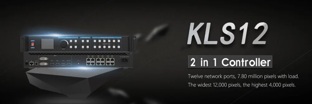 Контроллер KYSTAR KLS12C 2 в 1, 7,8 миллиона пикселей для светодиодного дисплея
Контроллер KYSTAR KLS12C 2 в 1, 7,8 миллиона пикселей для светодиодного дисплея