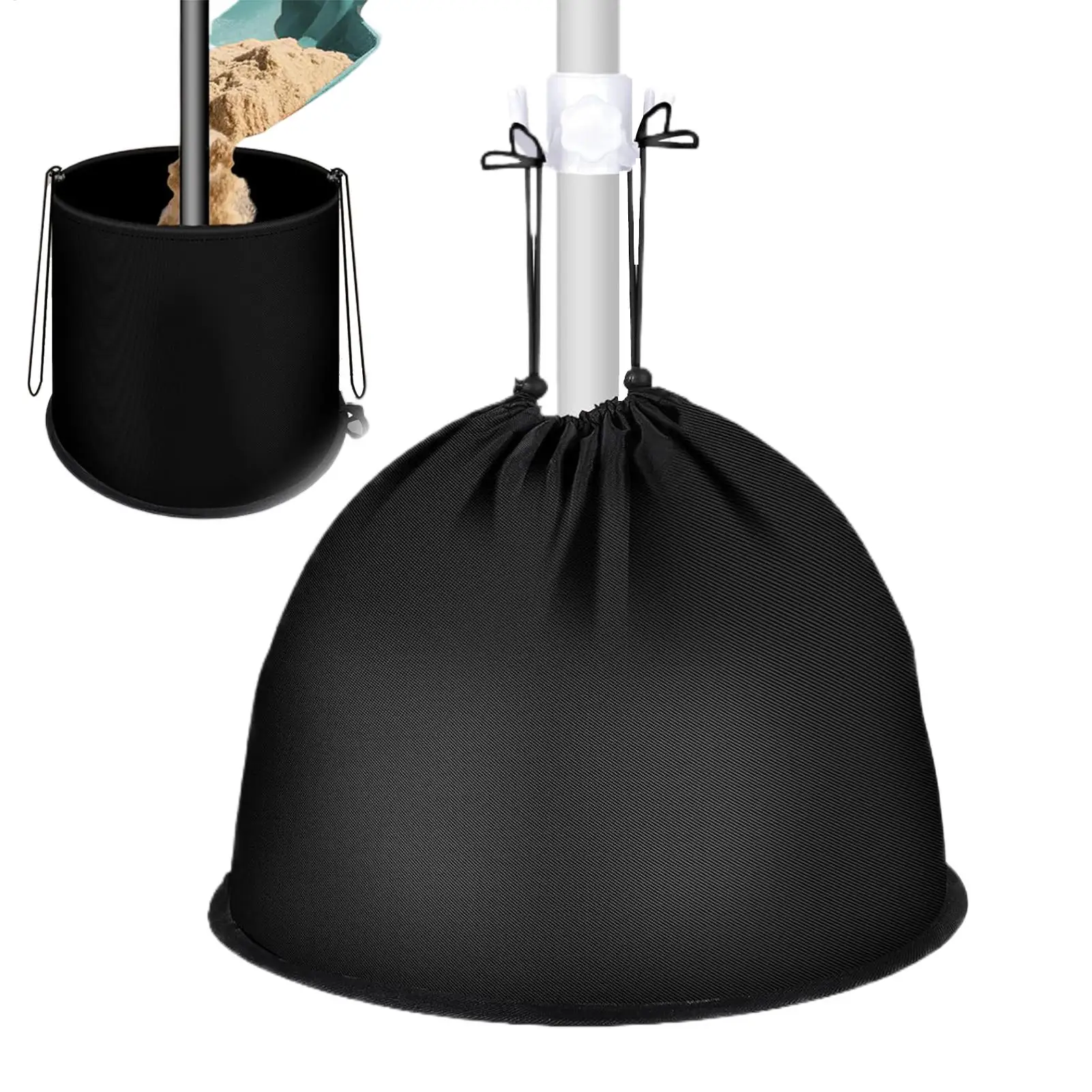 1Pc Umbrella Base Weight Bag Weatherproof Foldable Parasol Sand Bags for Outdoor Patio Umbrella Stand with Drawstring
1Pc Umbrella Base Weight Bag Weatherproof Foldable Parasol Sand Bags for Outdoor Patio Umbrella Stand with Drawstring