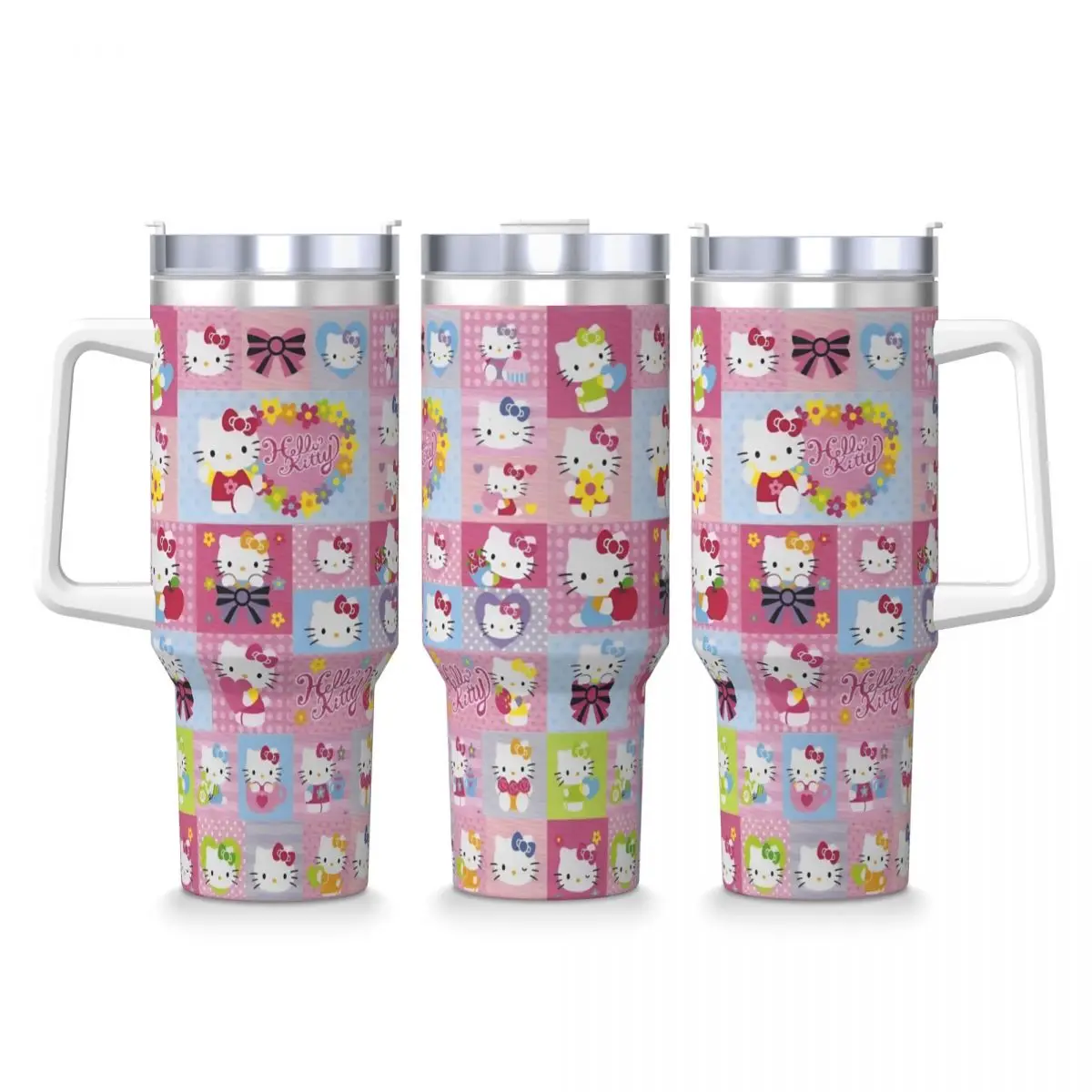 Hello Kitty Kawaii мультяшный стакан для холодной и горячей воды, герметичная термокружка из нержавеющей стали с принтом, дорожные автомобильные кружки
Hello Kitty Kawaii мультяшный стакан для холодной и горячей воды, герметичная термокружка из нержавеющей стали с принтом, дорожные автомобильные кружки