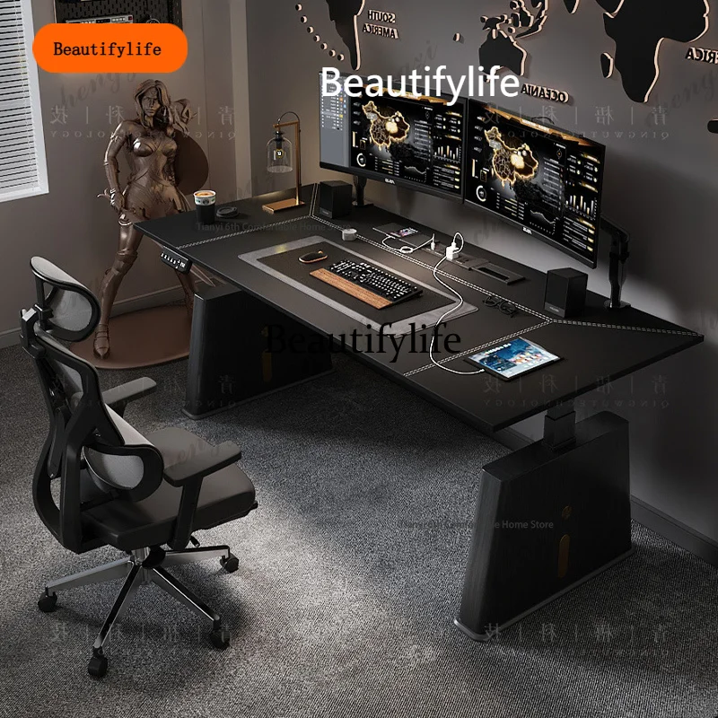 B456 Modern Electric Height-Adjustable Desk Computer Desk Stand Office Smart Solid Wood Office Study Writing Desk Gaming Table
B456 Modern Electric Height-Adjustable Desk Computer Desk Stand Office Smart Solid Wood Office Study Writing Desk Gaming Table
