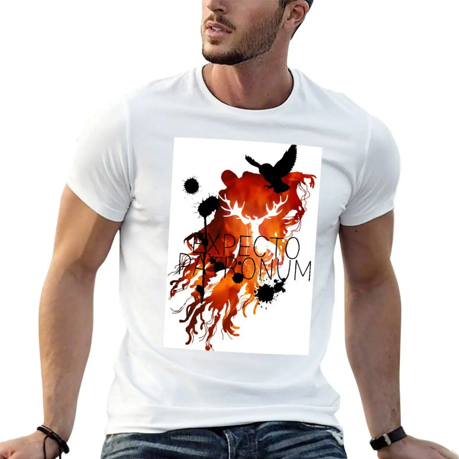 EXPECTO PATRONUM HEDWIG FIRE T-Shirt cotton t shirt man man t shirts for men casual T-Shirt
EXPECTO PATRONUM HEDWIG FIRE T-Shirt cotton t shirt man man t shirts for men casual T-Shirt
