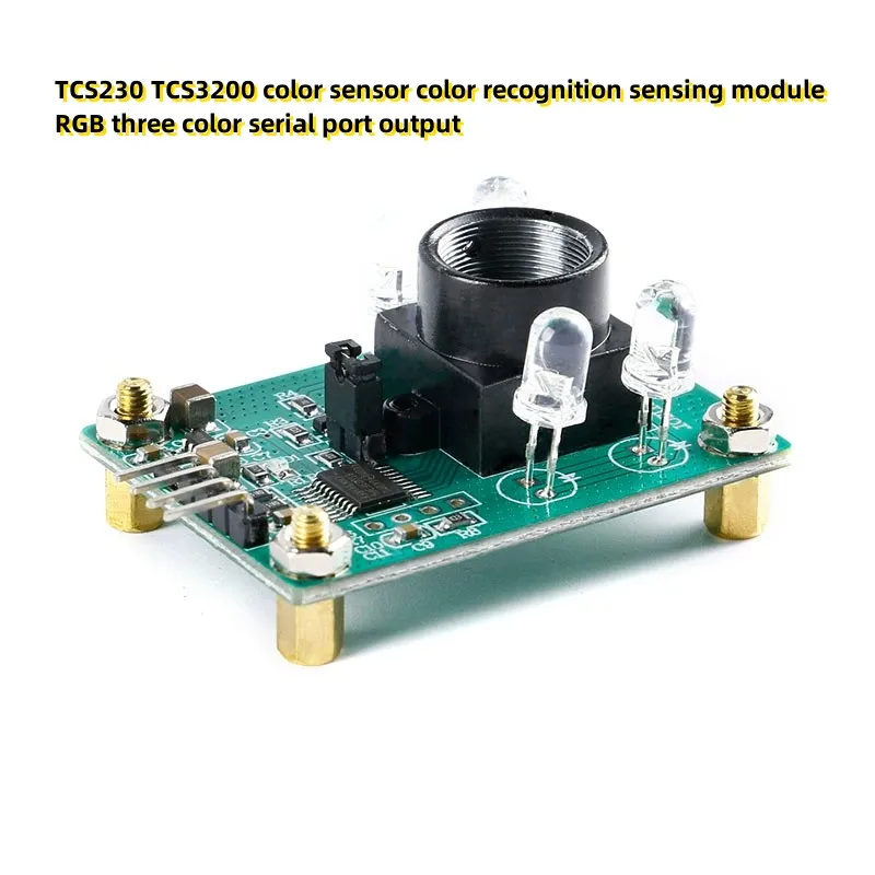 TCS230 TCS3200 color sensor color recognition sensing module RGB three color serial port output
TCS230 TCS3200 color sensor color recognition sensing module RGB three color serial port output