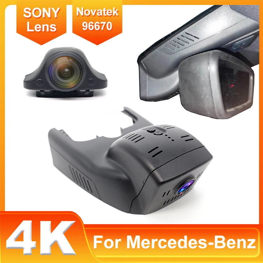 Plug and Play WIFI автомобильный видеорегистратор 4K Dash Cam, оригинальный видеорегистратор для Mercedes-Benz CLA 200 GLA260 A Class W176 A180 A250 2012 ~ 2015
Plug and Play WIFI автомобильный видеорегистратор 4K Dash Cam, оригинальный видеорегистратор для Mercedes-Benz CLA 200 GLA260 A Class W176 A180 A250 2012 ~ 2015