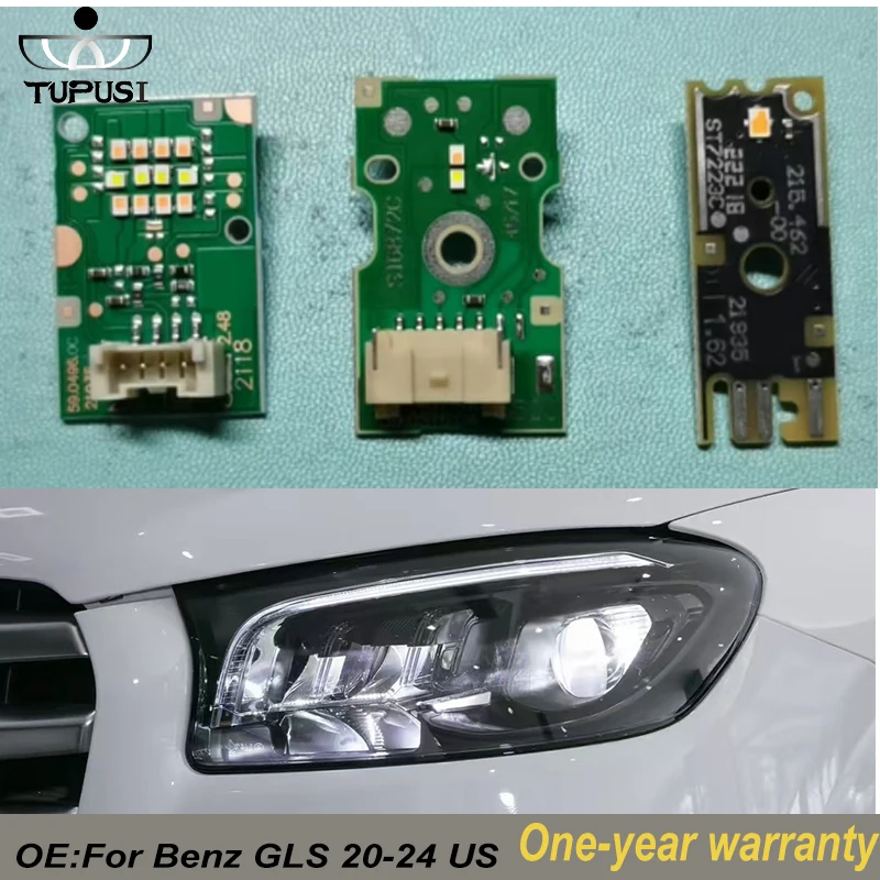 Версия для США, ярко-белый для Mercedes Bens GLS 2020-2024, светодиодная плата DRL, светодиодный модуль дневных ходовых огней
Версия для США, ярко-белый для Mercedes Bens GLS 2020-2024, светодиодная плата DRL, светодиодный модуль дневных ходовых огней