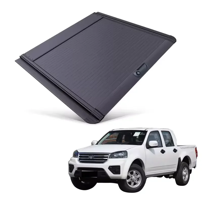 Hard Type Retractable Aluminum Fold Tonneau Cover Pickup Truck Cover for Great Wall Poer Kingkong
Hard Type Retractable Aluminum Fold Tonneau Cover Pickup Truck Cover for Great Wall Poer Kingkong