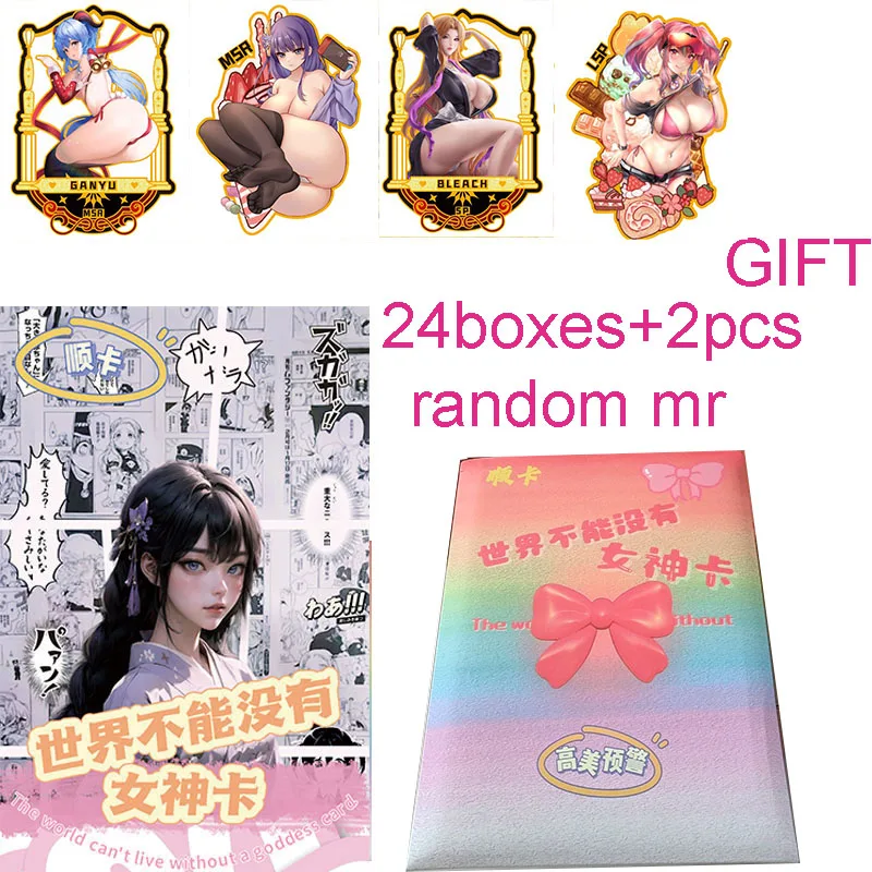 2024 Newest Wholesale 24boxes Goddess Story Cards Waifu Boa Booster Box CCG ACG Doujin Toys And Hobby Gift
2024 Newest Wholesale 24boxes Goddess Story Cards Waifu Boa Booster Box CCG ACG Doujin Toys And Hobby Gift